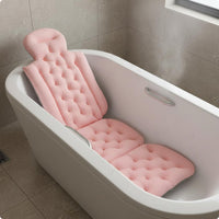 Bathtub Headrest Cushion Non-Slip Bath Pillow Mat Easy to Clean for Adults