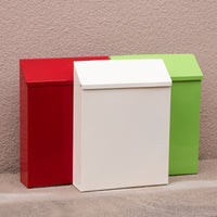American Vintage Lockable Iron Mailbox Wall-Mounted