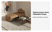 Folding Floor Mattress Multifunctional Sleeper Chair Multi-Functional Design Portable for Apartment Dwellers, Students