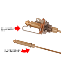 吉他音频插座安装工具电吉他拾音器尾钉音频接口拆装制琴维修工具