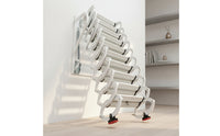 Retractable Attic Ladder Folding Attic Ladder Space-Saving for Homeowners, Loft, Mezzanine