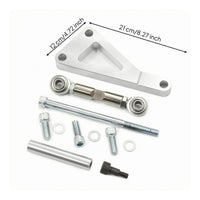 Small Block Alternator Bracket Kit Coordinated Hardware Auto Part Heavy Duty