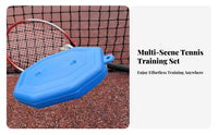 Tennis Racket Iron Alloy Frame Beginner Tennis Racket Prestrung Athletic Gear for Beginners, Children, Training Exercise, Matches
