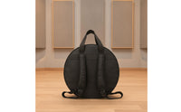 Padded Drum Backpack Round Drum Bag with Shoulder Straps Hands-Hands-Free Case Safeguarding for Drummers, Gigs, Rehearsals