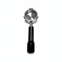 51mm Bottomless Portafilter Three-Ear Portafilter with Filter Basket Easy-to-Clean Espresso Accessory Stainless Steel for Home Baristas