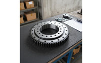 Wood Grabber Rotary Base Wear Resistant Grapple Turntable Loop External Gear Turntable Bearing Precision Machined for Machinists