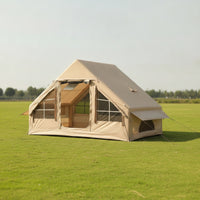 Easy Setup Inflatable Cabin Tent Spacious Inflatable Tent Self-Supporting Shelter Portable for Backyard