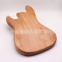 PB Okoume Natural Color Electric Guitar Body for DIY Assembly