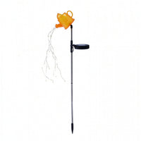 Solar Watering Can Light LED Watering Can Light with Stake Hanging for Lawn