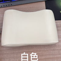 禅柔普拉提枕头PU皮革海绵枕易擦易消毒防水柔软S形保禅柔器械