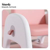 Toddler Desk and Chair Rounded Corners kids' Furniture Multi-Purpose for Parents
