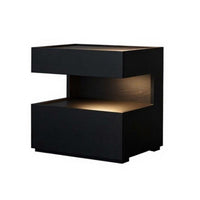 Floating Nightstand with Drawer Modern Design Floating Storage Cabinet