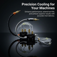 Mist Coolant Lubrication Spray System, Metal Cutting Spray Nozzle, Machine Tool  #variant:Plastic Tube Spray