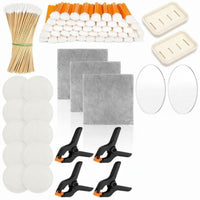 611 Pieces Trading Card Care Set Lint-Non-Lint Collectible Accessory Soft