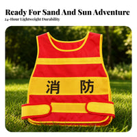 Bright Firefighter Costume Vest