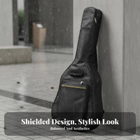 41 Inch Guitar Carrying Case Waterproof 41 Inch Guitar Bag Oxford Cloth Musical Instrument Accessory for Beginners, Storage, Gigs, Music Class