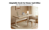Electric Standing Desk Ergonomic Design Height Adjustable Desk Memory Presets Adjustable Height Workstation for Students, Remote Workers, Study Room