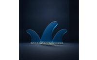 Surfboard Fin with Honeycomb Texture Stiff Single Tab Surfboard Fin High Control Surf Fins for Surfers