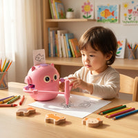 Drawing Robot Toy Intelligent Drawing Robot Doodle Bot Educational Interactive for Children, Preschool, Homeschool