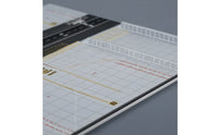 Miniature Airport Display Base Realistic Model Airport Diorama Detailed Airplane Parking Apron Stable for Collectors