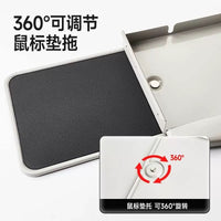 Jinshilong Iron Keyboard Tray with Pull-Out Slide, Powder-Coated Finish