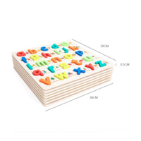 Smooth Educational Puzzle Child-Centered Puzzle Board Preschool Shape Sorter Tactile for Preschoolers, Toddlers, Kids, Home, Classroom