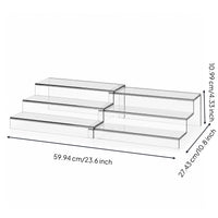Expandable Spice Rack Organizer Standing Countertop Organizer Sturdy Tiered Spice Rack for Pantry