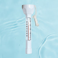 Buoy Thermometer Two-scaleScale Pool Thermometer with Tether String Compact