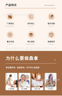 跨境双耳5L汗蒸房桑拿桶带绳子家用桑拿房盛水木桶澡堂浇水工具