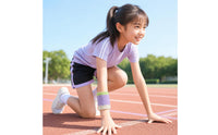 Soft Wrist Sweatband Absorbent Terry Cloth Wristband Elastic Sports Wristband Stretchy for Children, Young Athletes, Basketball, Badminton, Training
