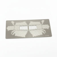 Protection Plates Stainless Steel Plates with Fasteners Heavy-Duty for RC Crawler Builders