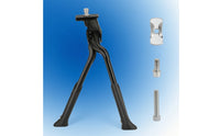 Double Leg Bike Kickstand Anti Slip Center Stand for Commuters, Outdoor Parking, Garage Storage