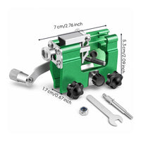 Compact Chain Sharpening Jig Aluminum Alloy Chainsaw Chain Grinding Tool