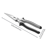 Multifunctional Pliers Set, 8 cm Long Nose, wire snipper, Non-Slip Handles, Precise Cutting, Suitable for Home Use, Workshop, Electricians