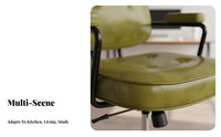 360-Degree rotate Adjustable Highposterior Rolling Stool Ergonomic Design Rolling Drafting Chair with Footrest Support Office Furniture Thick Cushioned Seat for Standing Desk Users, Architects, Students, Counter-Height Tables, creative workspace