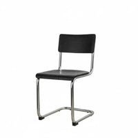 S-Shaped Chair Ergonomic bend Indoor Seating Space-Saving for Cafe, Dining Room