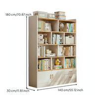 Floor Standing Storage Shelf Large Capacity Multi-Tier Storage Shelf for Bedroom