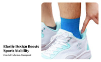 Does Not Stick to Skin or Hair Elastic Ankle Support Tape Stretchy Ankle Compression Bandage Hand Tearable for Athletes, Runners