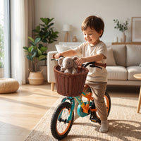 Handlebar Storage Basket Strap-on Front Bike Basket Lightweight for Commuting