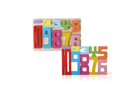 Counting Numeral Puzzle Board Matching Number Puzzle Stacking Educational Toy Learning for Toddlers, Playroom