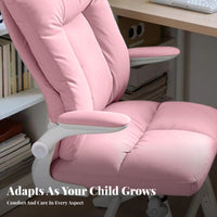 Adjustable Ergonomic children's Chair Posture Support kids' Furniture Stable Frame Soft Padded for Learning Space, Study Room