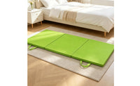 Triple-Fold Exercise Mat Carrying Handles Triple-Fold Exercise Mat  Easy to Carry for Children