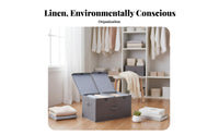Foldable Lidded Container With Lid Lidded textile Box particleresistant for Dorm Room