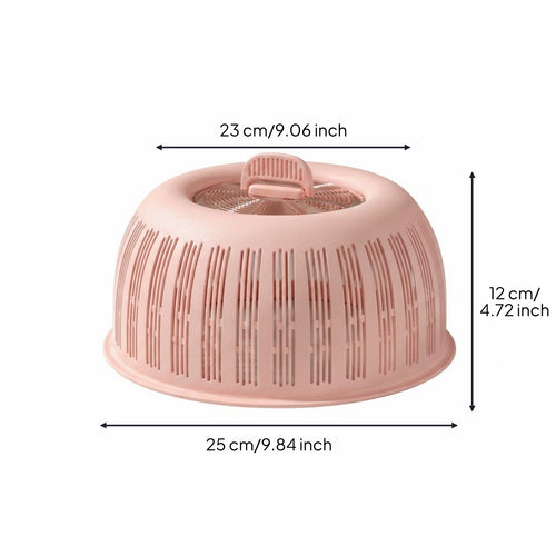 Fly-Resistant Food Dome Reusable Fruit and Vegetable Cover Easy to Wash Kitchenware for Table