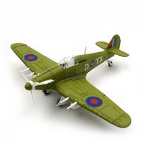 Detailed Panel Lines 4D Model Airplane Molded Parts Glueadhesive-Free Airplane Model