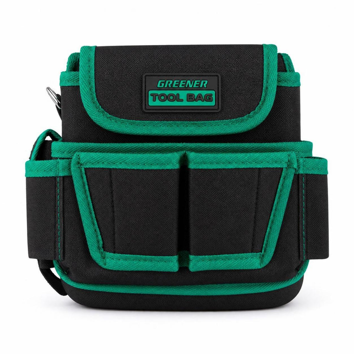 Tool Bag with Waist Strap Multifunction Crossbody Tool Bag Compact Small for Electricians, Home Repairs, Construction Sites