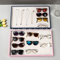 Portable Square Jewelry Display Tray with Cloth Cover