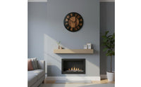 Wood Grain Wall Clock Modern Design Nordic Design Clock Accurate Quartz Movement