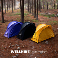 WELLHIKE户外SWS云驰单人四季帐篷轻量露营solo徒步行军床睡垫