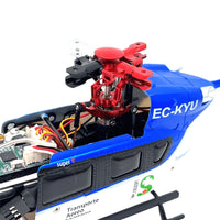 DERA Metal Upgrade Parts for WLtoys K124/K170 RC Car and Aircraft